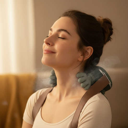 Entspannendes Nacken- und Rückenmassagegerät