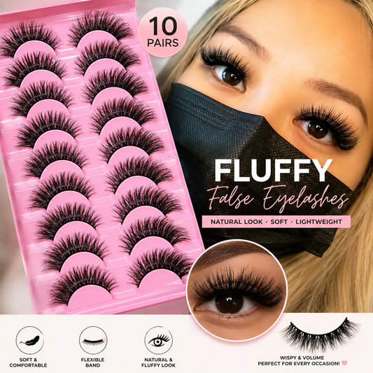 Verführerische Fluffy Wimpern